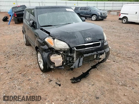 2010 Kia Soul + with VIN KNDJT2A27A7191027, listed as a Copart auction lot 50531714 with 129,680 mi miles and Salvage Title. Bid and sale history available at DreamBid. Image 10.