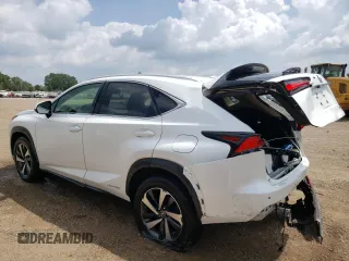 2019 Lexus NX 300h with VIN JTJBJRBZ0K2119208, listed as a Copart auction lot 62865873 with 111,723 mi miles and Salvage title. Bid and sale history available at DreamBid. Image 2.