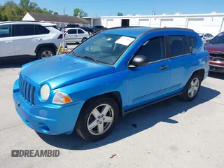 2008 Jeep Compass Sport with VIN 1J8FT47W18D694665, listed as a IAAI auction lot 41772431 with 194,442 mi miles. Bid and sale history available at carsss.com. Image 17.