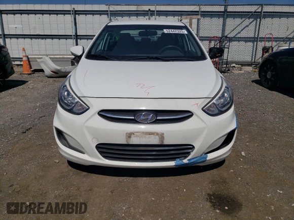 2015 Hyundai Accent GLS with VIN KMHCT4AE1FU847001, listed as a Copart auction lot 52442325 with 82,005 mi miles and Salvage Title. Bid and sale history available at carsss.com. Image 5.