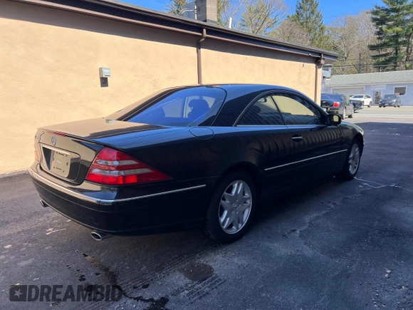 2002 Mercedes-Benz CL 500/600 z VIN WDBPJ75J12A028536, wystawiony jako Copart lot #46783965 z przebiegiem 28 608 mil mil oraz Czysty tytuł • Clean title. Historia ofert i sprzedaży dostępna na DreamBid. Obrazek 4.