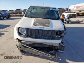 2018 Jeep Renegade Sport with VIN ZACCJAAB6JPG93183, listed as a Copart auction lot 49879165 with 161,848 mi miles and Salvage Title. Bid and sale history available at DreamBid. Image 5.