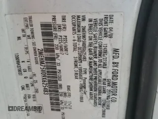 2009 Mercury Grand Marquis LS z VIN 2MEHM75V09X625483, wystawiony jako Copart lot #55206985 z przebiegiem 123 577 mil mil oraz Szkoda całkowita • Salvage title. Historia ofert i sprzedaży dostępna na DreamBid. Obrazek 12.