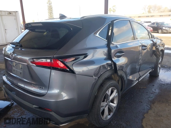 2017 Lexus NX with VIN JTJYARBZ5H2078044, listed as a IAAI auction lot 41743451 with 137,969 mi miles. Bid and sale history available at carsss.com. Image 4.