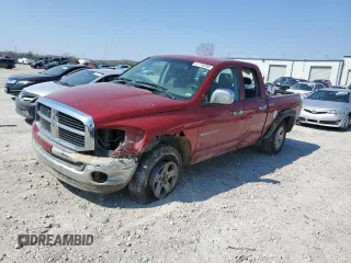 2006 Dodge 1500 SLT with VIN 1D7HU18N26S531684, listed as a Copart auction lot 57754314 with 172,185 mi miles and Clean Title. Bid and sale history available at DreamBid. Image 1.
