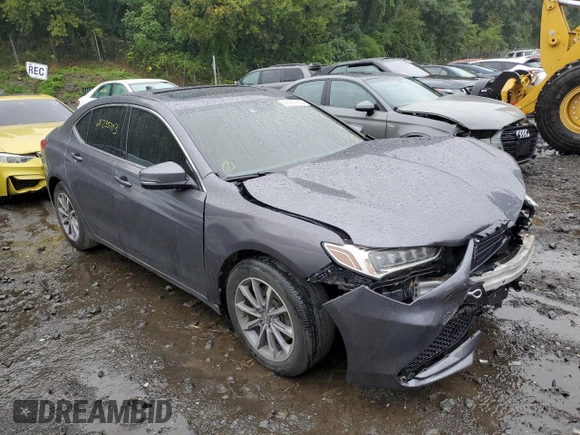 2018 Acura TLX w/Technology Pkg with VIN 19UUB1F57JA009439, listed as a Copart auction lot 68235703 with 56,808 mi miles. Bid and sale history available at carsss.com. Image 4.