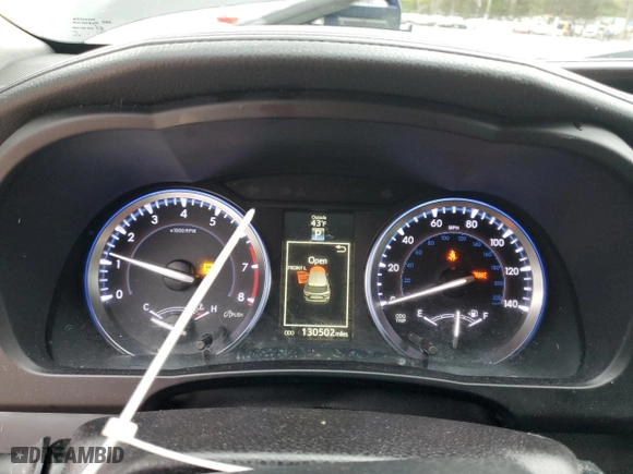 2016 Toyota Highlander XLE with VIN 5TDKKRFH1GS500762, listed as a Copart auction lot 43156065 with 130,502 mi miles and Salvage Title. Bid and sale history available at carsss.com. Image 9.