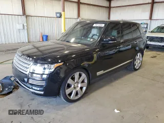 2014 Land Rover Range Rover Supercharged Autobiography with VIN SALGV2TF2EA154733, listed as a Copart auction lot 70014694 with 81,696 mi miles and Salvage Title. Bid and sale history available at carsss.com. Image 1.