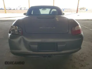 2006 Porsche Boxster S with VIN WP0CB29856U732007, listed as a Copart auction lot 81413634 with Not provided miles and Salvage title. Bid and sale history available at DreamBid. Image 6.