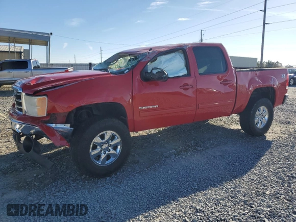 2013 GMC Sierra 1500 SLT with VIN 3GTP2WE70DG321085, listed as a Copart auction lot 47799645 with 203,829 mi miles and Salvage title. Bid and sale history available at DreamBid. Image 1.