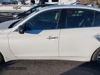 2014 Infiniti Q50 Hybrid Sport with VIN JN1AV7AP5EM690406, listed as a IAAI auction lot 41306387 with 143,309 mi miles and . Bid and sale history available at DreamBid. Image 15.
