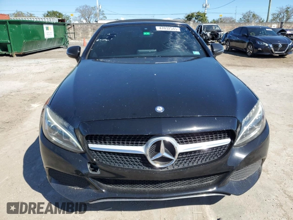 2017 Mercedes-Benz C 300 with VIN WDDWK4JB4HF501354, listed as a Copart auction lot 47032845 with 103,566 mi miles and Clean Title. Bid and sale history available at DreamBid. Image 5.
