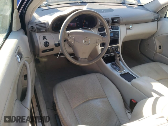 2002 Mercedes-Benz C 230/260/280/320 with VIN WDBRN47J12A366673, listed as a Copart auction lot 83249444 with 118,241 mi miles and Salvage Title. Bid and sale history available at DreamBid. Image 8.