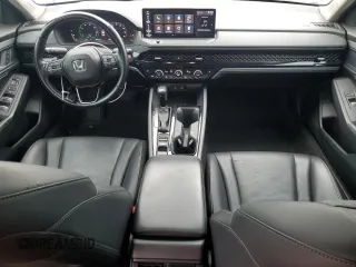 2023 Honda Accord EX-L с VIN 1HGCY2F68PA007524, выставлен на аукционе Copart как лот 60244435 с пробегом 17 857 миль миль и Списание • Salvage title. История ставок и продаж доступна на DreamBid. Изображение 8.