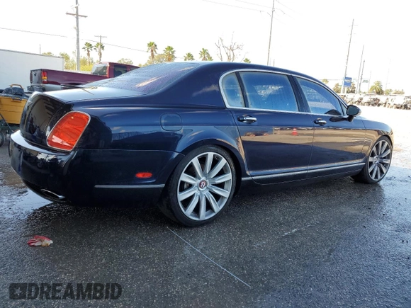 2006 Bentley Flying Spur with VIN SCBBR53W66C036250, listed as a Copart auction lot 45051875 with Not Provided miles and Salvage Title. Bid and sale history available at DreamBid. Image 3.
