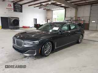 2022 BMW 7 Series 740i with VIN WBA7T2C07NCH14971, listed as a IAAI auction lot 41772487 with 28,382 mi miles. Bid and sale history available at carsss.com. Image 21.