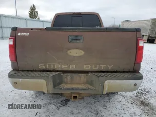 2011 Ford F-350 XL with VIN 1FT8W3BT7BEA56677, listed as a Copart auction lot 87897365 with Not Provided miles and Salvage Title. Bid and sale history available at DreamBid. Image 6.