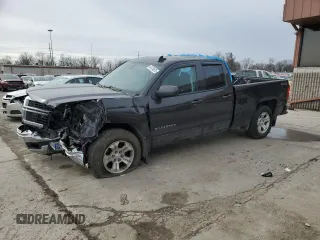2015 Chevrolet Silverado 1500 LT with VIN 1GCVKREC1FZ371583, listed as a Copart auction lot 44124875 with 186,621 mi miles and Salvage Title. Bid and sale history available at carsss.com. Image 1.