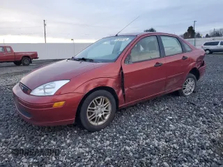 2000 Ford Focus ZTS with VIN 1FAHP3836YW414140, listed as a Copart auction lot 87208414 with 231,602 mi miles and Salvage Title. Bid and sale history available at carsss.com. Image 1.