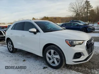 2022 Audi Q3 Premium with VIN WA1AUCF32N1002159, listed as a Copart auction lot 86177364 with 29,458 mi miles and Salvage Title. Bid and sale history available at carsss.com. Image 4.