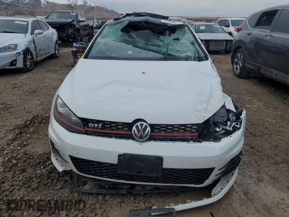 2015 Volkswagen Golf GTI SE with VIN 3VW5T7AU0FM014846, listed as a Copart auction lot 41404315 with 0 mi miles and Salvage Title. Bid and sale history available at carsss.com. Image 5.
