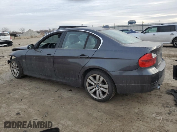 2007 BMW 3 Series 335xi with VIN WBAVD53557A006134, listed as a Copart auction lot 88681235 with 59,840 mi miles and Salvage Title. Bid and sale history available at carsss.com. Image 2.