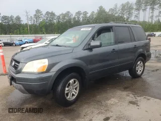 2005 Honda Pilot EX-L z VIN 5FNYF18555B060159, wystawiony jako Copart lot #54165005 z przebiegiem 147 187 mil mil oraz Szkoda całkowita • Salvage title. Historia ofert i sprzedaży dostępna na DreamBid. Obrazek 1.