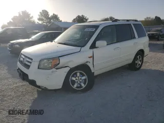 2007 Honda Pilot EX-L with VIN 2HKYF18767H525635, listed as a Copart auction lot 49491465 with 163,053 mi miles and Clean Title. Bid and sale history available at DreamBid. Image 1.