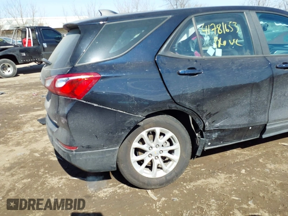 2020 Chevrolet Equinox LS z VIN 2GNAXSEV6L6145045, wystawiony jako IAAI lot #41781653 z przebiegiem 88 066 mil mil oraz . Historia ofert i sprzedaży dostępna na DreamBid. Obrazek 6.