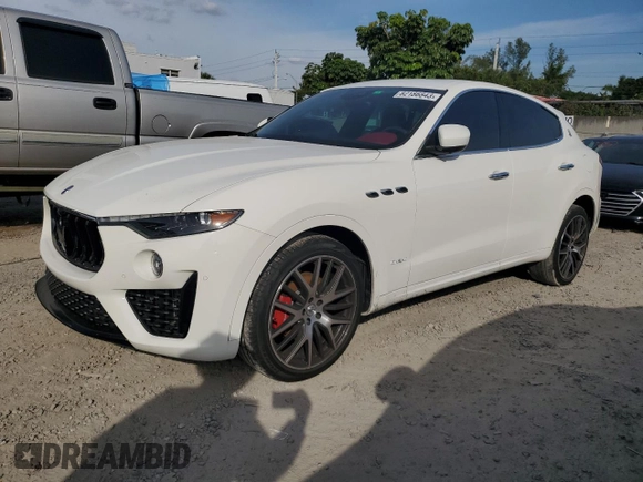 2021 Maserati Levante GranSport with VIN ZN661XUS8MX379725, listed as a Copart auction lot 82186843 with 0 mi miles. Bid and sale history available at carsss.com. Image 1.
