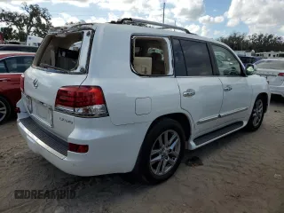 2015 Lexus LX 570 with VIN JTJHY7AX7F4169804, listed as a Copart auction lot 79885024 with 55,392 mi miles and Salvage Title. Bid and sale history available at DreamBid. Image 3.