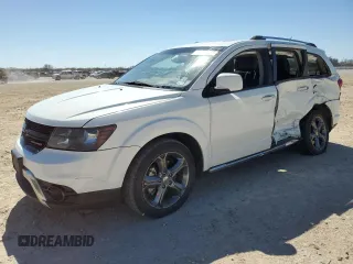 2017 Dodge Journey Crossroad Plus z VIN 3C4PDCGG1HT548241, wystawiony jako Copart lot #46926145 z przebiegiem 137 365 mil mil oraz Szkoda całkowita • Salvage title. Historia ofert i sprzedaży dostępna na DreamBid. Obrazek 1.