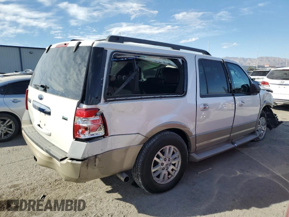 2010 Ford Expedition EL Eddie Bauer with VIN 1FMJK1J56AEB50404, listed as a Copart auction lot 43184725 with 191,429 mi miles and Salvage Title. Bid and sale history available at carsss.com. Image 3.