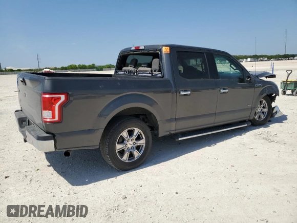 2017 Ford F-150 XL with VIN 1FTEW1CPXHKE11277, listed as a Copart auction lot 52996315 with 117,604 mi miles and Salvage title. Bid and sale history available at DreamBid. Image 3.
