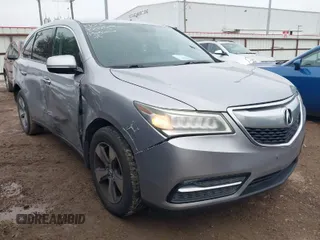 2016 Acura MDX with VIN 5FRYD3H26GB008189, listed as a IAAI auction lot 41395036 with 171,270 mi miles. Bid and sale history available at carsss.com. Image 1.