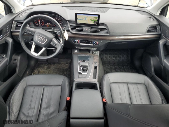 2018 Audi Q5 Premium Plus with VIN WA1BNAFY6J2209949, listed as a Copart auction lot 49224405 with 47,690 mi miles and Salvage Title. Bid and sale history available at carsss.com. Image 8.