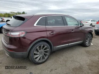 2020 Lincoln Nautilus Reserve z VIN 2LMPJ8KPXLBL34009, wystawiony jako Copart lot #52886625 z przebiegiem 36 879 mil mil oraz Szkoda całkowita • Salvage title. Historia ofert i sprzedaży dostępna na DreamBid. Obrazek 3.