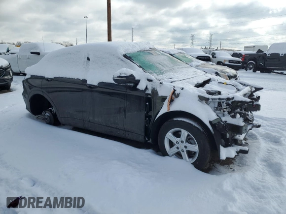 2024 Buick Envista Sport Touring with VIN KL47LBE2XRB205140, listed as a Copart auction lot 45088665 with Not Provided miles and Non Repairable. Bid and sale history available at DreamBid. Image 4.