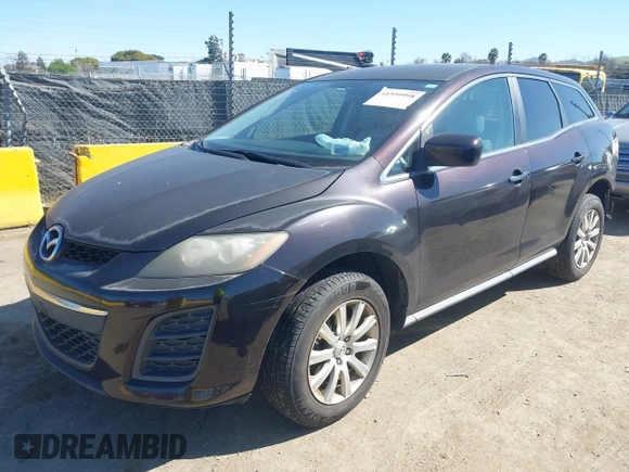 2011 Mazda CX-7 i Sport with VIN JM3ER2B54B0357921, listed as a IAAI auction lot 41599998 with 182,878 mi miles. Bid and sale history available at carsss.com. Image 2.