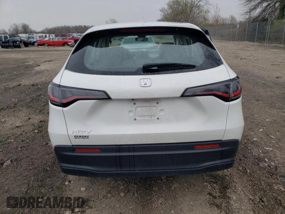 2024 Honda HR-V LX with VIN 3CZRZ2H31RM731676, listed as a Copart auction lot 54373325 with 9,848 mi miles and Salvage title. Bid and sale history available at DreamBid. Image 6.
