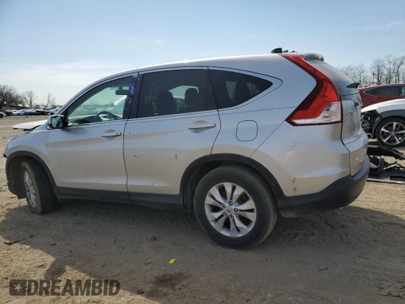 2014 Honda CR-V EX with VIN 2HKRM4H59EH657912, listed as a Copart auction lot 46370465 with 125,460 mi miles and Salvage Title. Bid and sale history available at carsss.com. Image 2.