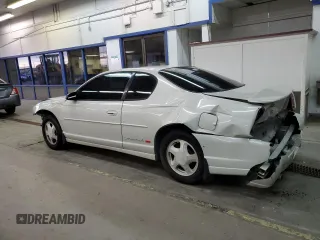 2003 Chevrolet Monte Carlo SS with VIN 2G1WX12K839279498, listed as a Copart auction lot 82447124 with 149,112 mi miles and Salvage Title. Bid and sale history available at carsss.com. Image 2.