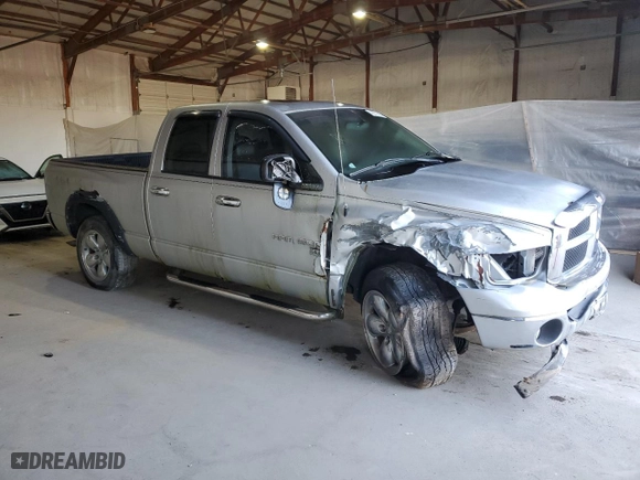 2005 Dodge Ram 1500 SLT with VIN 1D7HU18D85S358677, listed as a Copart auction lot 49873705 with 0 mi miles and Non Repairable. Bid and sale history available at carsss.com. Image 4.