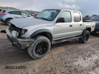 2001 Toyota Tacoma with VIN 5TEHN72N71Z865152, listed as a Copart auction lot 51460295 with 205,240 mi miles and Salvage Title. Bid and sale history available at carsss.com. Image 1.