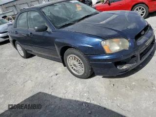 2005 Subaru Impreza Sedan (Natl) RS with VIN JF1GD67575H517284, listed as a Copart auction lot 47530485 with 156,944 mi miles and Salvage Title. Bid and sale history available at carsss.com. Image 4.