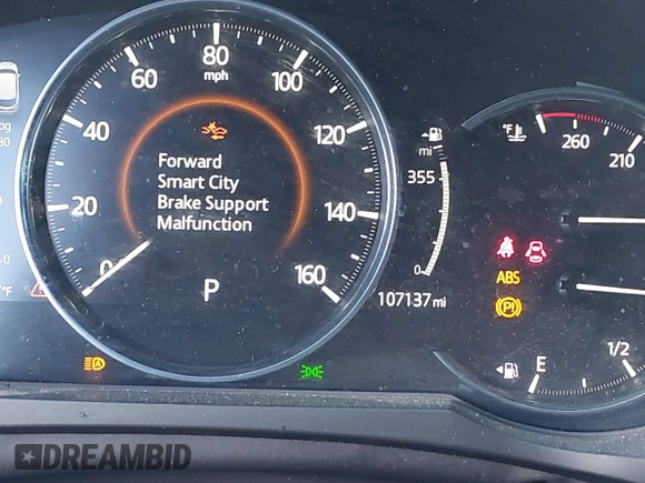 2019 Mazda CX-9 Grand Touring with VIN JM3TCADY4K0326730, listed as a IAAI auction lot 41745638 with 107,137 mi miles. Bid and sale history available at carsss.com. Image 15.