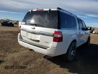2015 Ford Expedition Max Platinum with VIN 1FMJK1MT4FEF03580, listed as a Copart auction lot 86885804 with 131,269 mi miles and Salvage title. Bid and sale history available at DreamBid. Image 3.