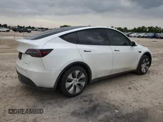2021 Tesla Model Y Long Range z VIN 5YJYGDEE0MF299944, wystawiony jako Copart lot #55424295 z przebiegiem 54 698 mil mil oraz Szkoda całkowita • Salvage title. Historia ofert i sprzedaży dostępna na DreamBid. Obrazek 3.