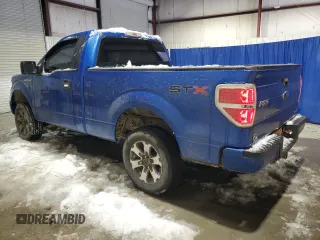 2013 Ford F-150 XL with VIN 1FTMF1EM2DFD99692, listed as a Copart auction lot 87008554 with 165,169 mi miles and Clean Title. Bid and sale history available at DreamBid. Image 2.