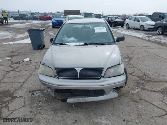 2002 Mitsubishi Lancer ES with VIN JA3AJ26E62U043039, listed as a IAAI auction lot 41600217 with 141,217 mi miles. Bid and sale history available at carsss.com. Image 12.